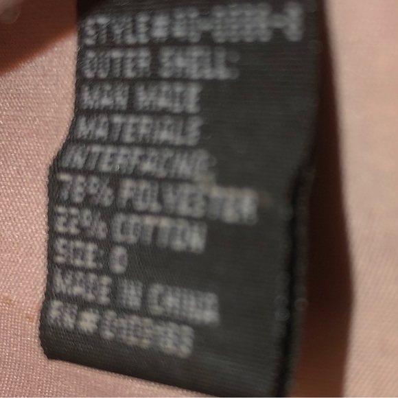 Customized Bijou Pink Handbag ~ Faux Leather ~ Chain Handle Accent ~ Flo… - Picture 8 of 8